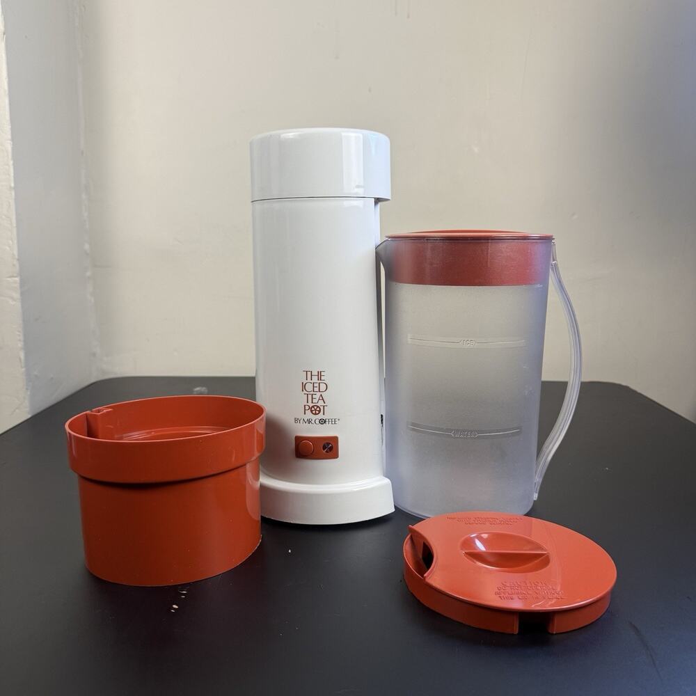 Mr Coffee TM1 Iced Tea Maker 2 Qt Vintage The Iced Tea Pot Maker USA